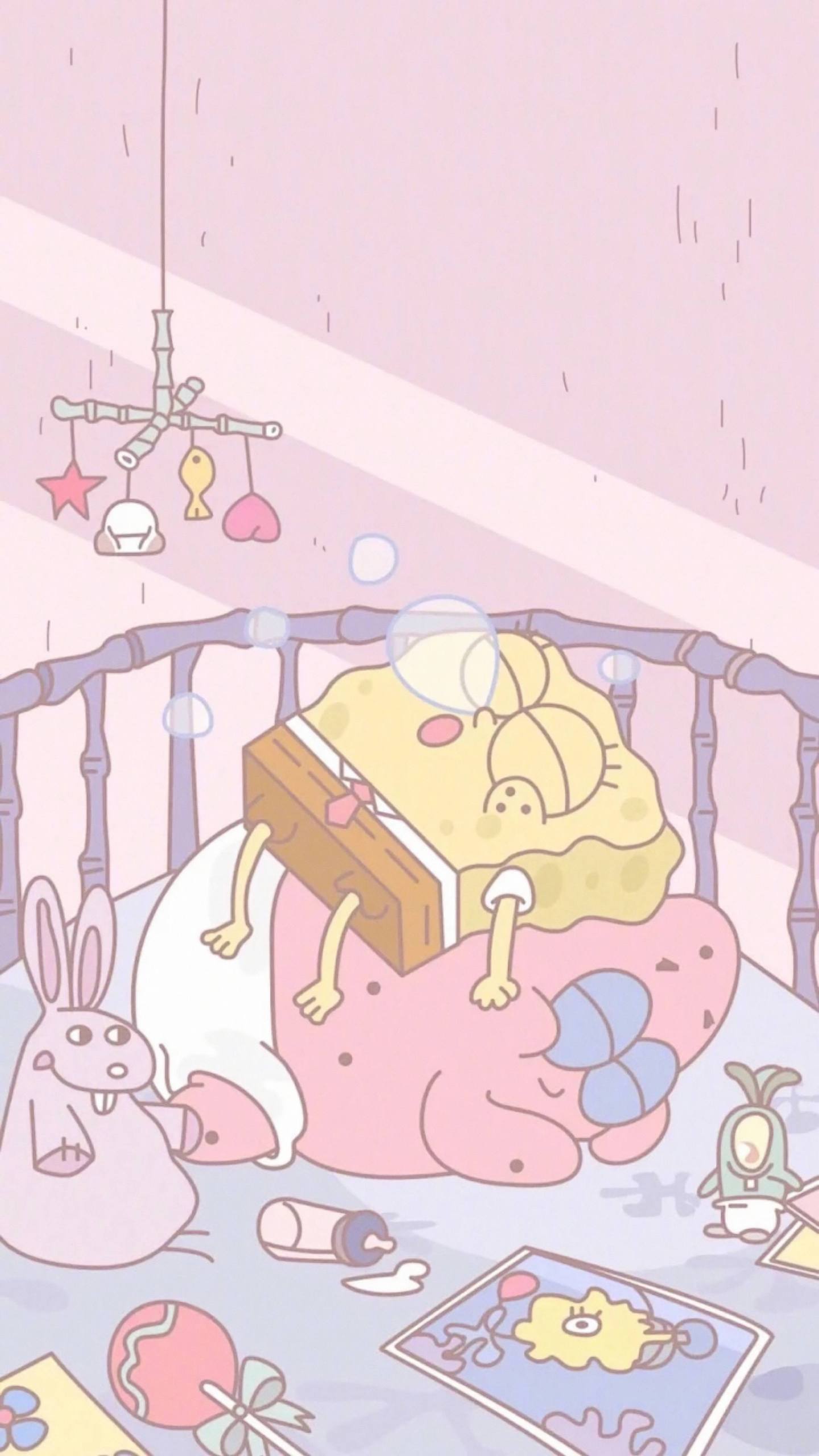 海绵宝宝的小屋奇遇：1920x1080高清壁纸带你进入比基尼海滩的梦幻世界详细内容1